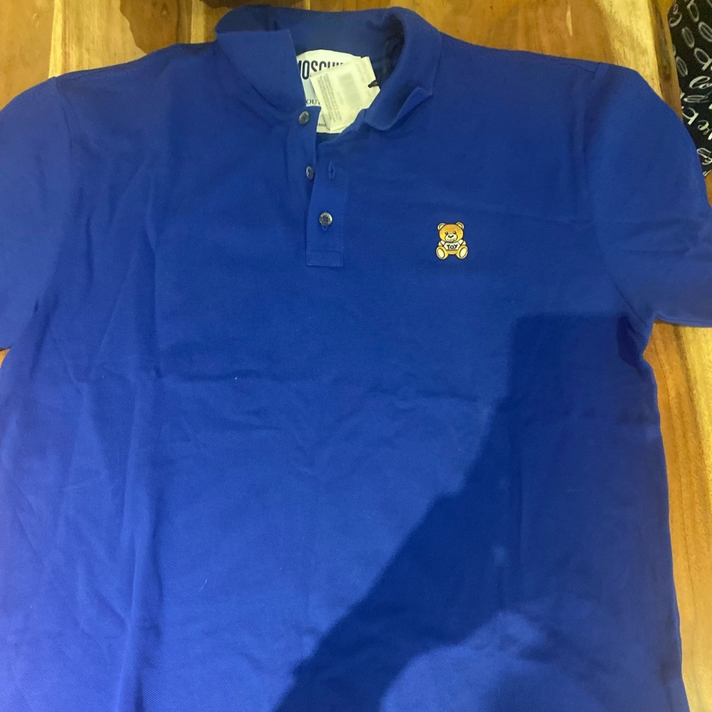 Moschino Men’s Polo Shirt in Men’s Large